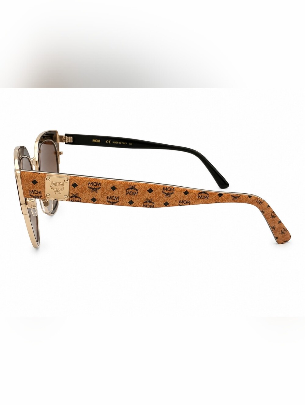 MCM Cognac Monogram Sunglasses - Picture 3 of 9